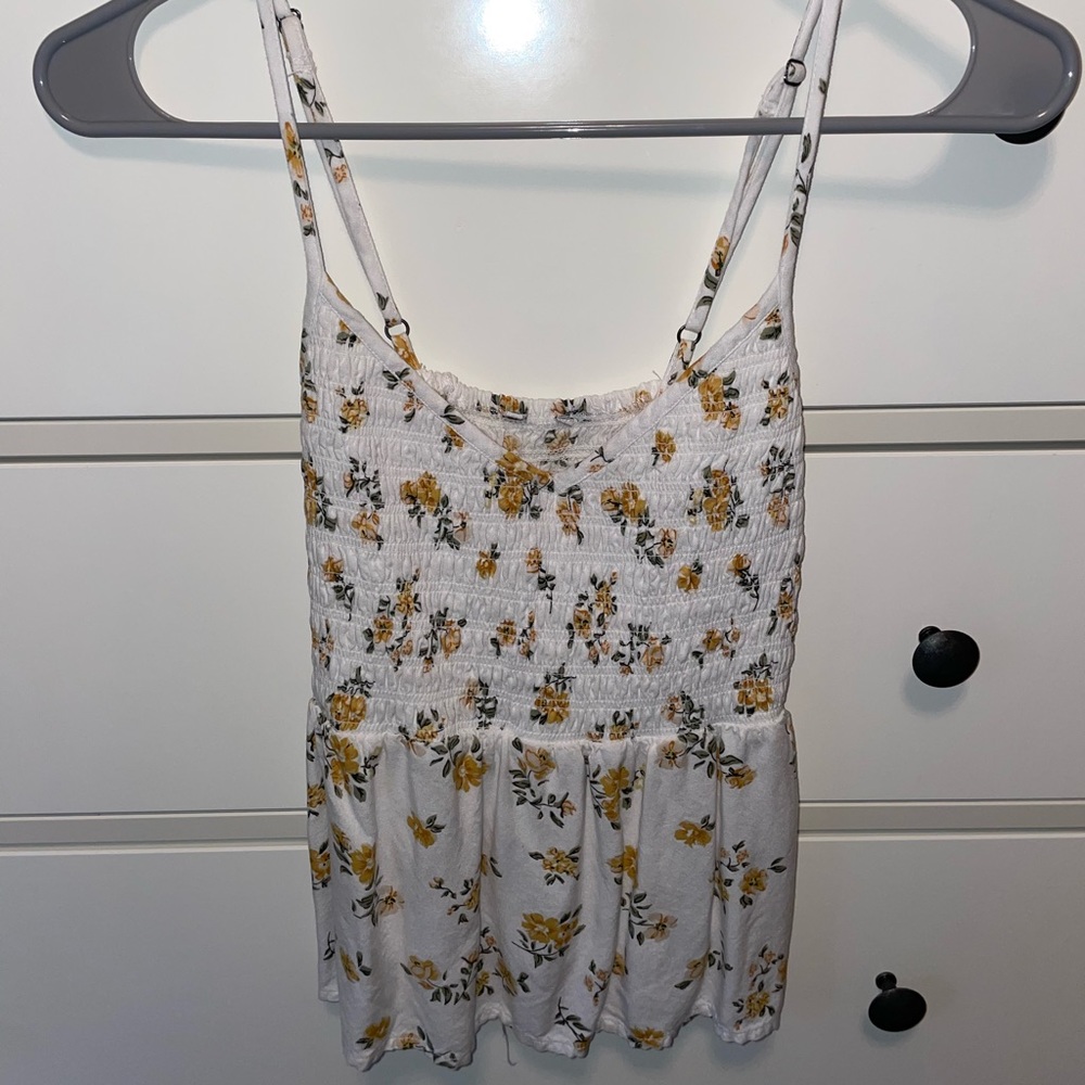 American eagle XS flower tank top